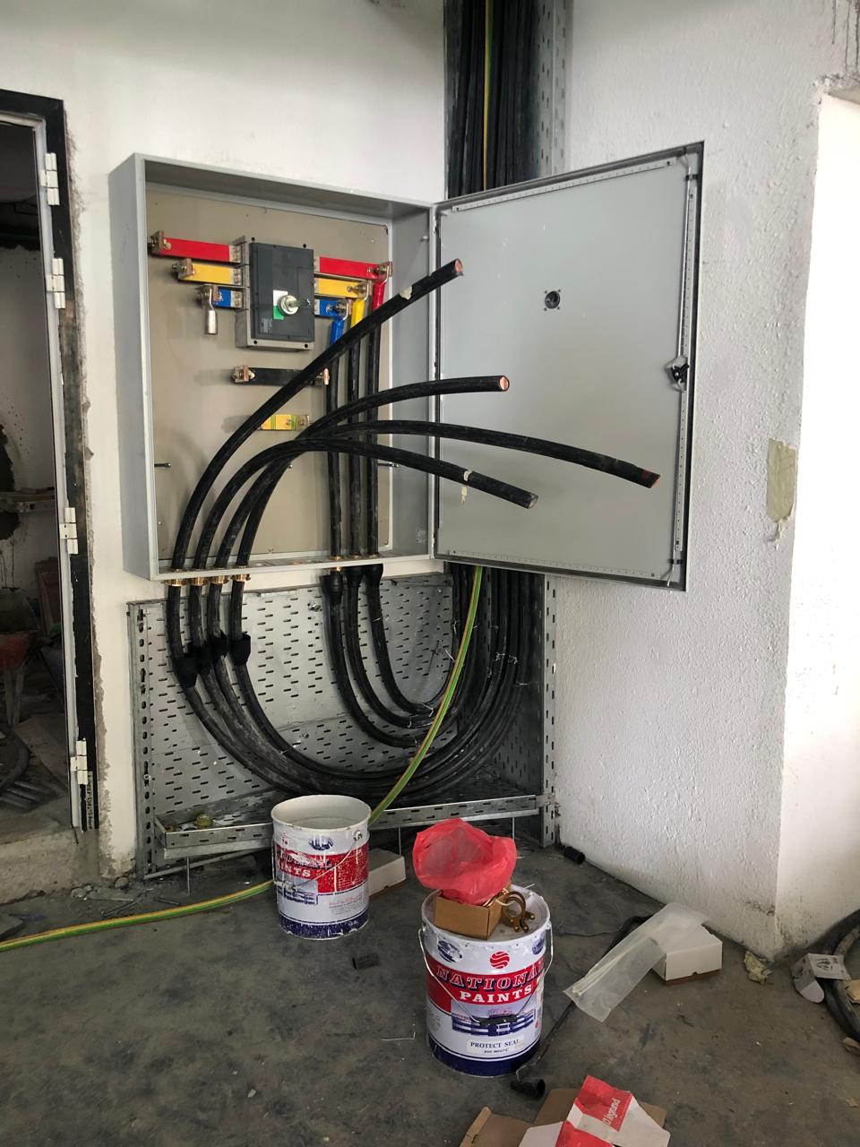 Electrical distribution panel – fire fighting contractor Abu Dhabi