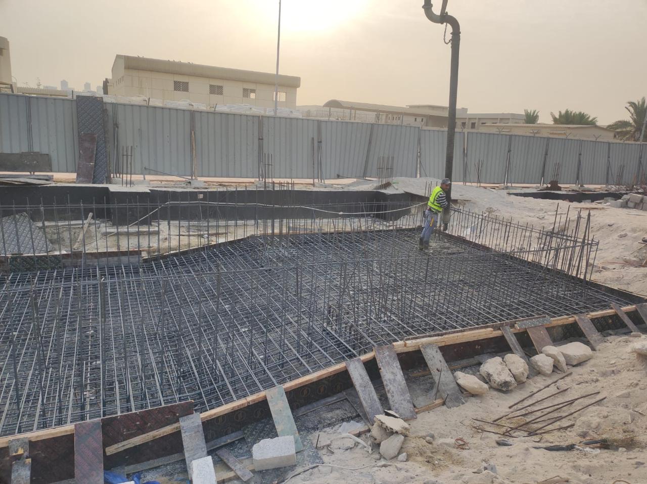 Foundation rebar reinforcement