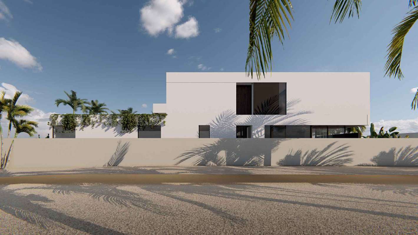 3D render side elevation