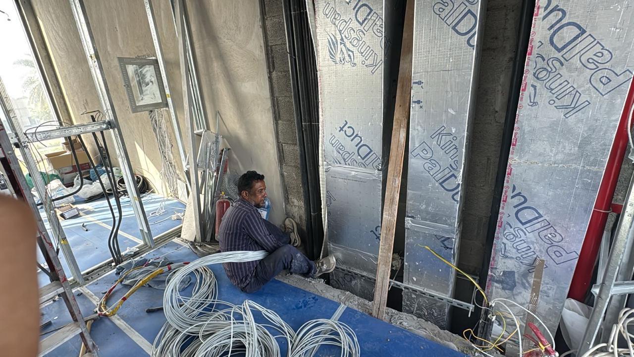 Electrical cabling and insulation works Abu Dhabi